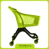 چرخ خرید پلی کربنات در دو سایز 100 و 130 لیتری دارای چرخ های سایلنت مدل کارما